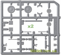 Unimodels 258 Збірна модель зенітного броневагона S.Sp