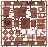 UMT 641 Збірна модель танка Т-28 на рейках