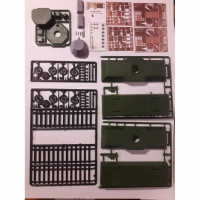 UMT 713 Збірна модель Броньовані платформи (трофейні) німецьких бронепоїздів