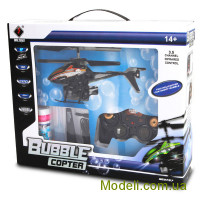 WL Toys V757r Радіокерована модель мікрогелікоптера 3-х канального BUBBLE, мильні бульбашки (червоний)