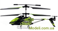 WL Toys 929g Мікрогелікоптер 3-х канальний, на інфрачервоному керуванні з автопілотом (зелений)