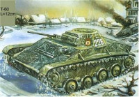 ZVE3508 T-60 WWII Soviet light tank 