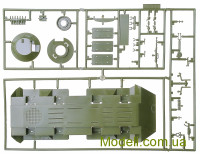 ZVEZDA 3557 Модель бронетранспортера БТР-70 (Афганістан 1979-1989)