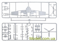 ZVEZDA 4806 Збірна модель винищувача Messerschmitt Bf-109 F4