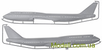 ZVEZDA 7010 Збірна модель пасажирського авіалайнера Боїнг 747-8