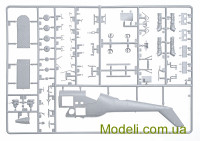 ZVEZDA 7273 Збірна модель радянського ударного гелікоптера МІ-24А
