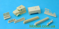ZZ Modell 72007 Смоляна модель автомобіля  АА-40 на базі ЗІЛ-131